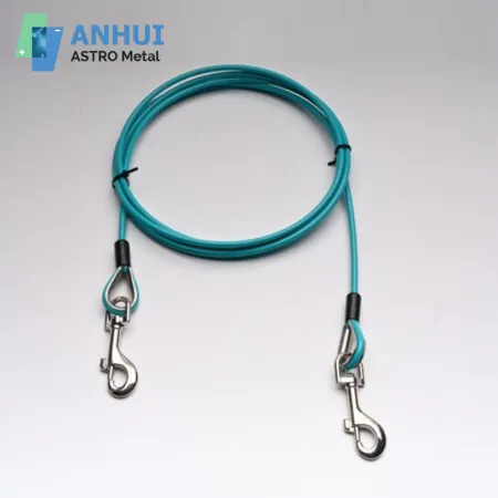 Dog Tie Out Cable with PVC Coating