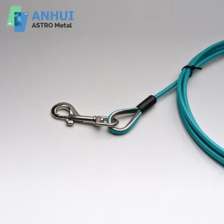 Dog Tie Out Cable with PVC Coating