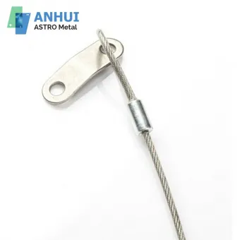 D Type Wire Lock Pin With Tongue