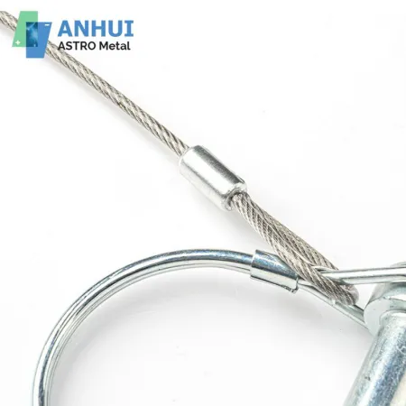D Type Wire Lock Pin With Tongue