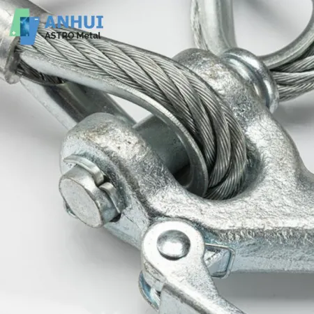 Stainless Steel Tow Wire Rope Sling with Sling Latch Hook