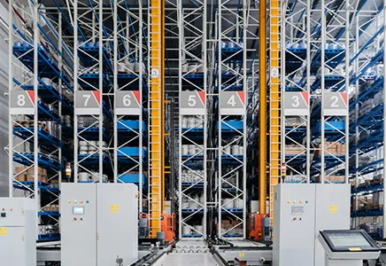 Industrial Field - Smart Warehouse Logistics Revolution