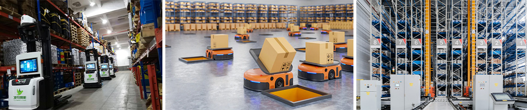 Industrial Field - Smart Warehouse Logistics Revolution